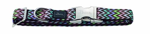 Collar Krazy Zigzag Alu-Strong M/20 30-45 Cm, Nylon Brown | Hunter