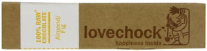 Lovechock Organic Almond and Fig Raw Chocolate Bar 40 g (Pack of 24)