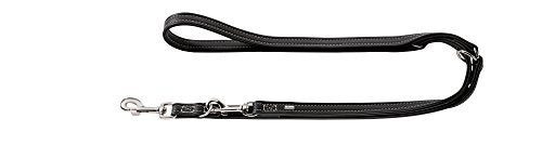 Training Leash Cannes, 15/200 Black, Leather | Hunter