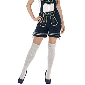 Smiffy's 45264L - Traditional Deluxe Bavarian Costume with Lederhosen and Top (Large)