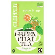 Clipper Green Chai Tea - Organic 20 Bags (Pack of 2)