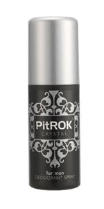 PitROK Crystal Natural Deodorant Spray for Men, 100 ml (Pack of 6)
