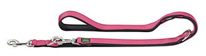 Training Leash Neopren 25/200 Nylon Raspberry/Neoprene Black | Hunter