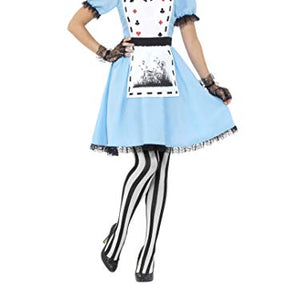 Smiffys 44712M Blue Deluxe Dark Tea Party Costume with Dress