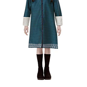 Smiffys 52235L Officially Licensed Addams Family Wednesday Costume, Girls, Black, L - Age 10-12 years
