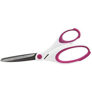 Singer 8-1/2-Inch Sewing Scissors with Pink and White Comfort Grip