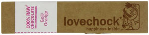 Lovechock Organic Goji and Orange Raw Chocolate Bar 40 g  (Pack of 24)