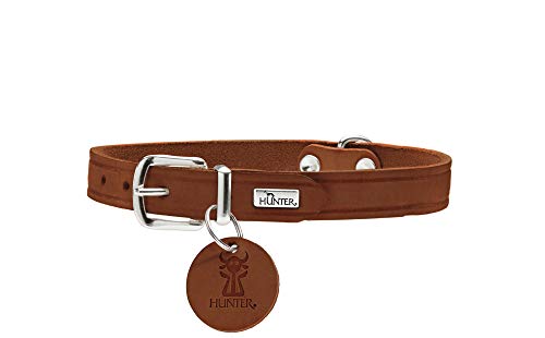 Collar Aalborg, 60 Soft Genuine Cow Leather, Cognac | Hunter