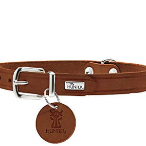 Collar Aalborg, 60 Soft Genuine Cow Leather, Cognac | Hunter