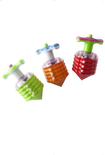 Smiffy's Light sm30166 – Set of 6 Spinning Tops – One size