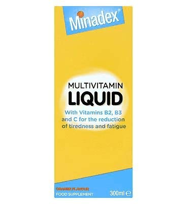 Minadex Multivitamin Liquid (Orange, 300ml)