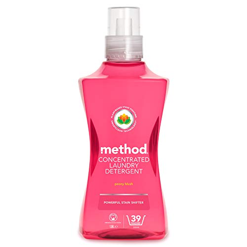 Method Concentrated Laundry Liquid Detergent Peony Blush, 39 Washes