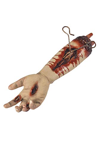 Smiffys 46835 Animated Gory Severed Arm Prop, Pulsating, Natural, One Size