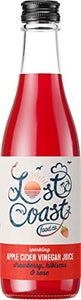 Lost Coast Food Strawberry, Hibiscus and Rose Sparkling Apple Cider Vinegar Juice, 330 ml