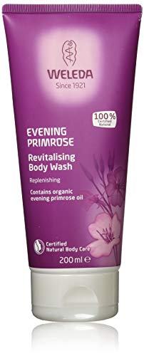 Weleda 200 ml Evening Primrose Age Revitalising Body Wash (3 x 200 ml) (Pack of 3)