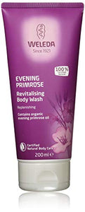 Weleda 200 ml Evening Primrose Age Revitalising Body Wash (3 x 200 ml) (Pack of 3)