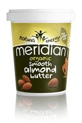 Meridian Organic Smooth Almond Butter 454g (Case of 6)