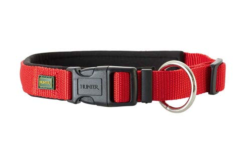 Collar Neopren Vario Plus 28-30 Cm, 15 Mm Nylon Red/Neopren Black | Hunter