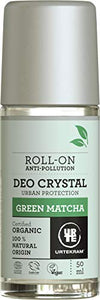 Urtekram Green Matcha Deo Crystal Organic, Urban Protection, 50 ml