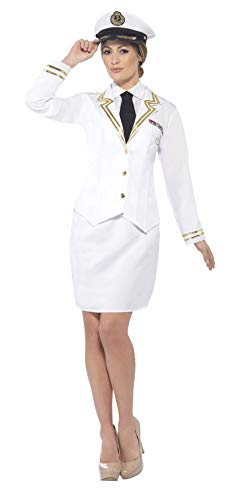 Smiffys 44514X1 Women's Naval Officer Costume (X-Large)