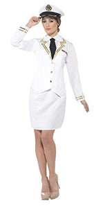 Smiffys 44514S Women's Naval Officer Costume (Small)