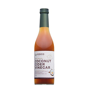 Coco Junction Organic Coconut Cider Vinegar, 375 ml