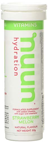 Nuun Vitamins: Strawberry Melon Daily Hydration Supplement (Tube of 12 Tabs)