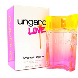 Emanuel Ungaro Love Eau de Parfum Pour Femme Spray for Her, 90 ml