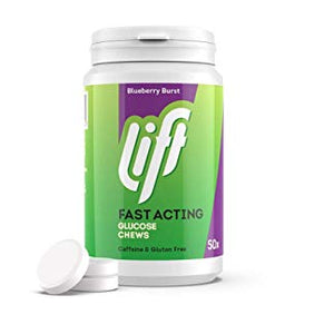 Glucotabs Blueberry Fast Acting Glucose Tablets, 200 g