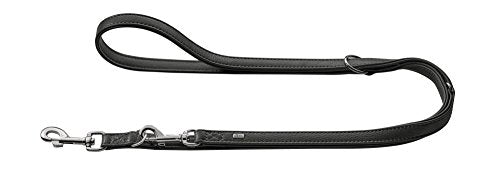 Training Leash Wallgau, 15/200 Taupe, Leather | Hunter