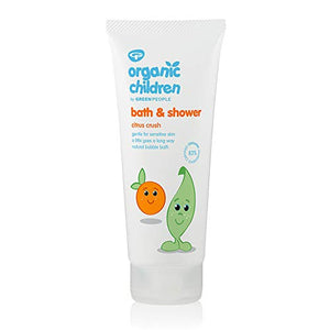 Green People Organic Children Bath & Shower - Citrus & Aloe Vera (200ml)
