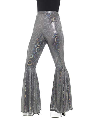 Smiffys 70s Disco Flared Trousers, Ladies