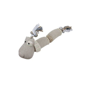 Natural Rope Teckel Toy