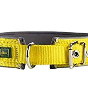 Collar Neoprene Reflect 45, 34-41 Cm, 45 Mm Nylon Yellow/Neoprene Grey | Hunter