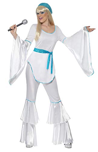 Smiffys Super Trooper Women's Costume,White, Small