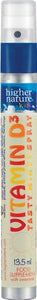 Vitamin D Spray 625iu - Higher Nature Kids Range - 1 Tube - 13ml - 240 Sprays(Approx)