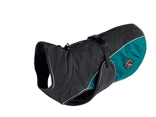 Dog Coat Uppsala Cozy, 25 Cm Anthracite/Teal | Hunter