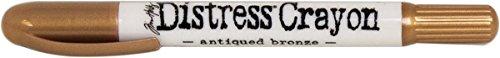Ranger Antique Bronze Tim Holtz Distress Metallics Crayons