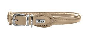 Collar Round & Soft Elk Petit 32/6 Ni Elkskin Beige, 24-27 Cm | Hunter
