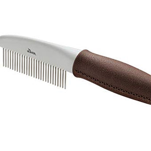 Grooming Comb Spa With Rotating Pins, Large Brown/Grey  Pack Of 3 | Hunter