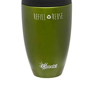 Stainless Steel Coffee Mug 350 ml Capacity, Olive