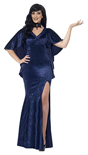 Smiffys Adult Women's Sorceress Costume, Dress, Legends of Evil, Halloween, Size: L, 44339