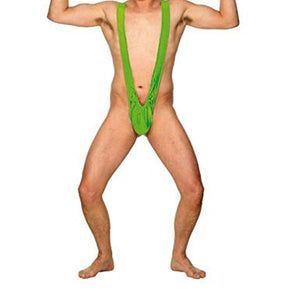 Smiffys Adult men's Borat Mankini, Borat, Serious Fun, One Size, 29777