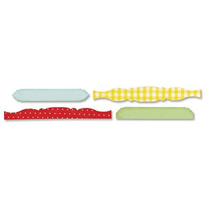 Sizzix Sizzlits Decorative Strip Die 12.625x2.375-Card Edges #2