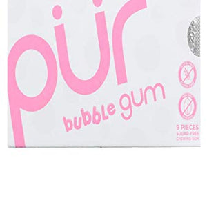 Pur Gum - Sugar Free Chewing Gum Bubble Gum - 9 Piece(s)