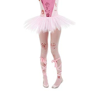 Smiffys 50939S Zombie Ballerina Costume, Women, Pink, S - UK Size 08-10