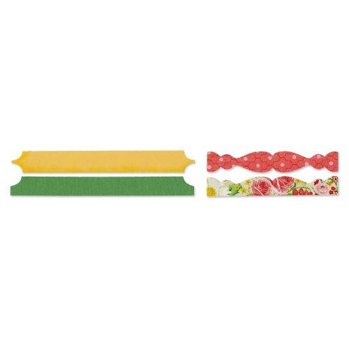 Sizzix Sizzlits Decorative Strip Die 12.625x2.375-Card Edges