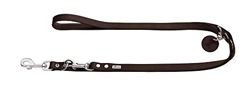 Training Leash, 13/200 Soft Genuine Cow Leather, Dark Brown | Hunter