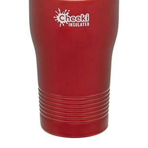 Insulated Stainless Steel Coffee Cup 310 ml Capacity, Cherry Red