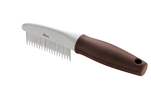 Grooming Comb Spa With Long And Short Pins, Large Brown/Grey  Pack Of 3 | Hunter